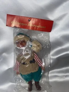 Rare 1985 CMC Christmas Decorations Vintage Nos Santa Elf Collectible (f) - Bild 1 von 6