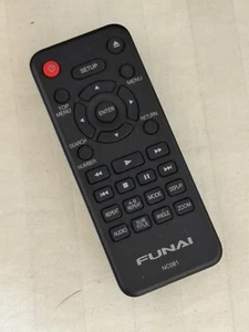 GENUINE FUNAI NC081 DVD PLAYER REMOTE - DP100FX5 - Picture 1 of 1