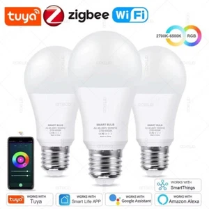 Lampadina E27 LED WiFi RGB+CW 18W - TUYA ALEXA DIMMERABILE REGOLABILE - Foto 1 di 6