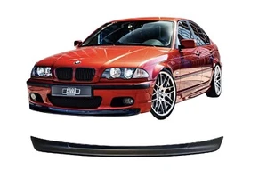 bmw E46 CSL Front lip spoiler MSPORT bumper Splitter BEST FIT csl spoiler ABS  - Bild 1 von 8