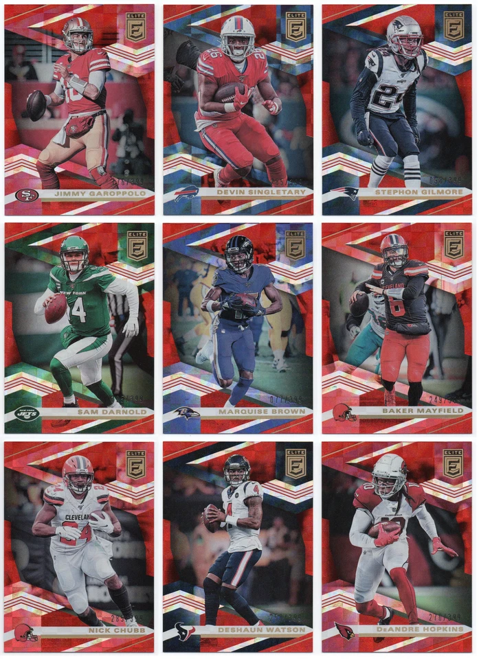 2020 Elite Red Veteran /399 - Pick Any - Image 1 of 1