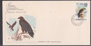 SWAZILAND 1974 FIRST DAY COVER BIRD NATURE WILDLIFE  + CACHET - Picture 1 of 2