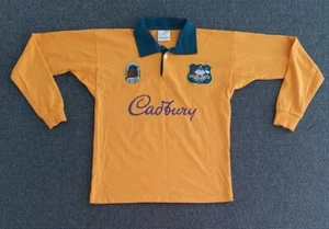 ️CAMISETA DE COLECCIÓN CADBURY WALLABIES ARU RUGBY UNION REMAKE RETRO TALLA PEQUEÑA - Imagen 1 de 9