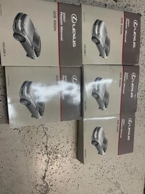 2007 Lexus GS450h Taller Servicio Tienda Reparación Manual Juego - Imagen 1 de 3