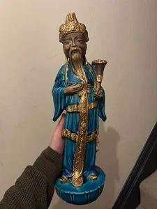 Chinesische Antik Stil Porzellan Figur Ugo Urbano Zaccagnini Italian Italy 50er - Bild 1 von 11