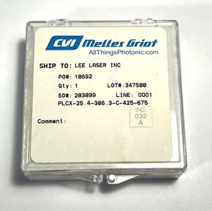 CVI PLCX Objektiv 750m FL Ø25,4 BBAR 425-674nm versiegelt - Bild 1 von 2