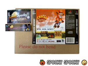 Crash Bash PS1 Back Insert - UK PAL VGC - Tracked - Picture 1 of 4