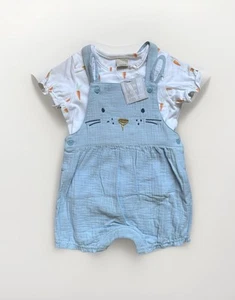 John Lewis Baby Girl cotton Set /outfit. Size 9-12 Months . BNWT - Picture 1 of 6