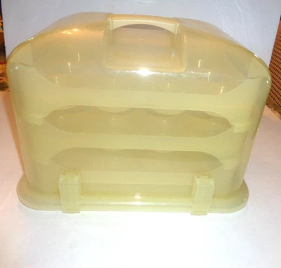 THE CUPCAKE COURIER - 3 NIVELES - 12 CUPCAKES POR NIVEL (36 EN TOTAL) - COLOR CREMA Foto 1 de 2