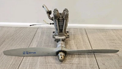 Vintage OS FS-120 Surpass 4-stroke Glow Engine Remote Control RC Airplane Plane - Image 1 of 4