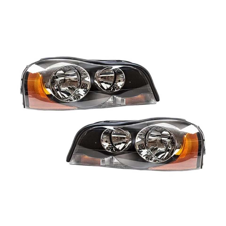 Conjunto de faros halógenos para pasajero y conductor Volvo XC90 2003-2014 Foto 1 de 4