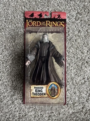 Figura de acción El Señor de los Anillos Las Dos Torres Poseído Rey Theoden Toy Biz  Foto 1 de 2
