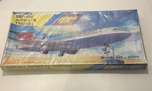 Vintage British Airways Trident Playfix Kits Model Kit By Playmakers 670 Sealed  - Bild 1 von 24