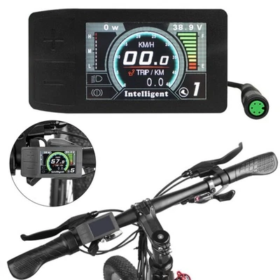 Electric Bike Display Average Speed Measurement Battery Level Indicator - Image 1 of 4
