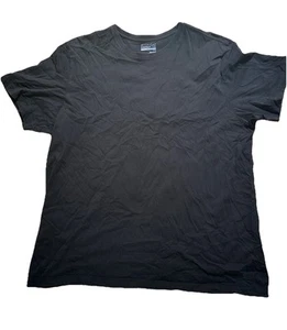 Basic Edition Men’s Classic Fit Everyday Perfect Tee Shirt Black Size XL - Picture 1 of 3