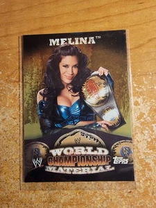 2010 Topps WWE - World Championship Material Melina #W16 SP - Picture 1 of 1