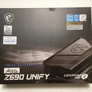 Msi Meg Z590 Unify Atx Motherboard Intel Socket Lga 1200 Gaming High - Picture 1 of 10