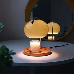 (Orange)Kerzenwärmer Lampe Dimmbar Creative Safe Elektrische Wachsschmelze CU - Bild 1 von 12