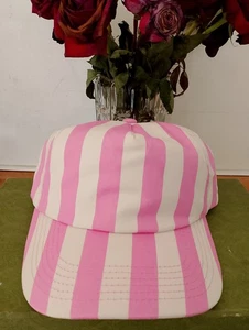 Duvin Design Cappello a righe da viaggiatore rosa Barbie Ken OSFA - Foto 1 di 10