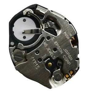 Movimiento de reloj de cuarzo de 2 manecillas de 17,8 mm de diámetro de repuesto para Epson Y120E/Y120 - Imagen 1 de 7