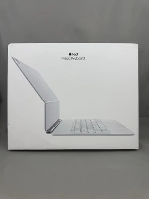 Apple Magic Keyboard for iPad Air 13-inch M2 & M3- White - MDFW4LL/A- Ret $319 - Image 1 of 4