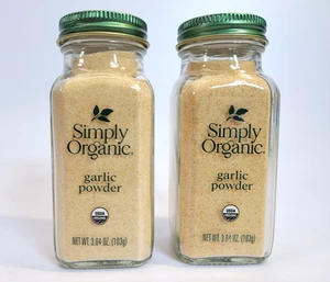 Conjunto de ajo orgánico en polvo Simply Organic caducidad 28/01 - Imagen 1 de 8