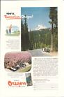Oregon Slopes of Mt Hood Rogue River Valley Southwestern Oregon Vintage Ad 