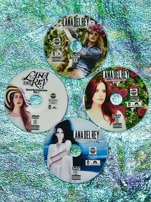LANA DEL REY Visual Reel 4 DVD Set 69 Music Videos 2010-2021 Chemtrails Over The - Image 1 of 4