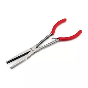 STEELMAN 11-Inch Extra-Long Reach Flat Duckbill Nose Pliers, 301735 - Picture 1 of 4