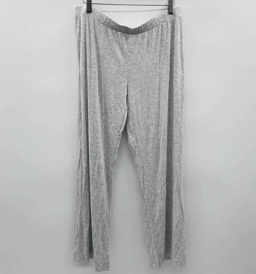 Shimera Womens Size Medium Modal Blend Stretch Pull On Pajama Pants Light Gray - Image 1 of 4