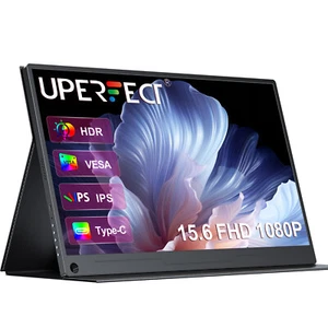 Tragbarer 15,6 Zoll Portable Monitor 1920x1080 USB C Bildschirm für Laptop - Photo 1/10