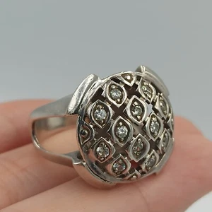 Silver ring 925 Silver ring 9.6 gr. - Picture 1 of 9