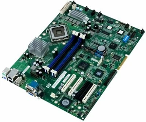Carte Mère HP 518761-001 450120-002 Prise 775 DDR2 DL320G5P ML310 + Riser Pci-X - Photo 1/2