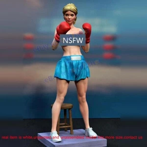 Boxer Woman Figure 1/3 Scale Unpainted Model Kit Unassembled 3D Print NSFW GK - Picture 1 of 2