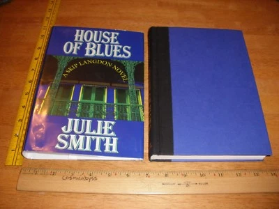 House of Blues by Julie Smith *Signed* HC/DJ 1st Edition 1st Print Skip Langdon Foto 1 de 4