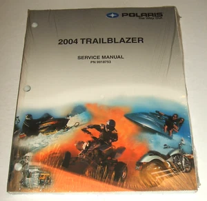 Polaris 2004 Trailblazer 250 2 Service Manual Atv Shop Repair Brand New - Foto 1 di 2