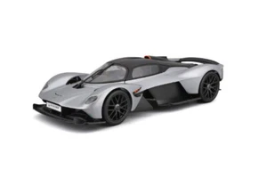 2022 ASTON MARTIN VALKYRIE SPORTS CAR SILVER 1/18 DIECAST CAR MAISTO 31465SL - Picture 1 of 6