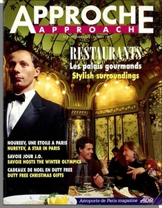 Approche - 1991, December - French & English Travel Magazine From Paris Airport - Picture 1 of 2
