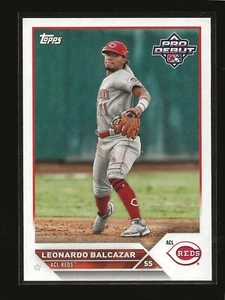 2023 Topps Pro Debut Leonardo Balcazar Base Card ACL Reds (#PD-190) - Picture 1 of 2