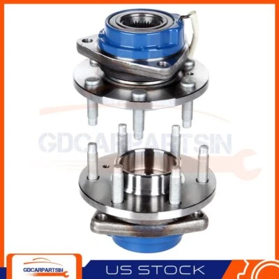Set (2) Front Wheel Hub Bearing Assembly Fits Chevrolet Uplander Pontiac Montana - Image 1 of 4