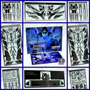 for PG 1/60 Full Armor Unicorn Plan B Perfectibility SH Studio Detail Etch Sheet