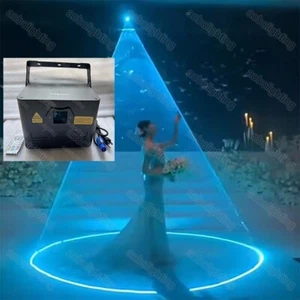 8W Remote Dj Stage Laser Beam Disco Light Wedding Party Animation Laser Show Bar - Picture 1 of 6