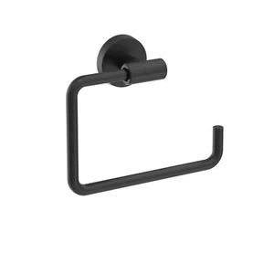 Amerock BH26541MB | Matte Black Towel Bar | 6-7/16 in Length Towel Holder - Picture 1 of 9