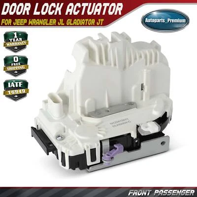 Front Passenger Door Latch for Jeep Wrangler JL 2018-2021 Gladiator JT 2020 2021 Foto 1 de 4