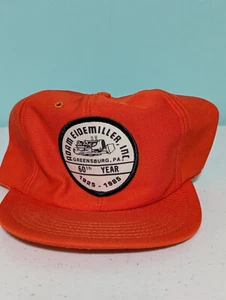 vintage 80's adam eidemiller snapback trucker patch hat - Picture 1 of 7