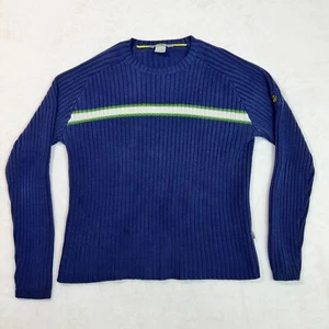 Vintage 90s THE NORTH FACE A5 Series Ribbed Knit Crewneck Winter Sweater Men's L - Bild 1 von 11