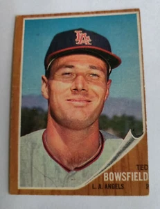 Ted Bowsfield 1962 Topps #369 EX+ - Picture 1 of 6