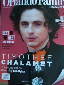 TIMOTHEE CHALAMET. Orlando Family Magazin. Dezember 2024 - Bild 1 von 1
