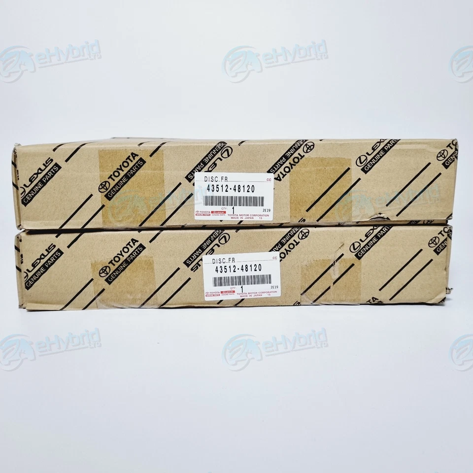 DISCOS DE FRENO DELANTERO LEXUS RX450H ORIGINAL FABRICANTE DE EQUIPOS ORIGINALES PIEZA 43512-48120 2008 A 2015 GYL15 Foto 1 de 1