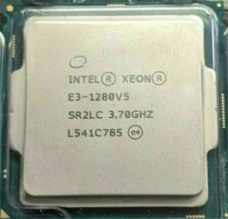 Intel Xeon E3-1280 V5 SR2CL 3.70GHz 4-Core 8MB LGA-1151 80W CPU Processor - Image 1 of 1